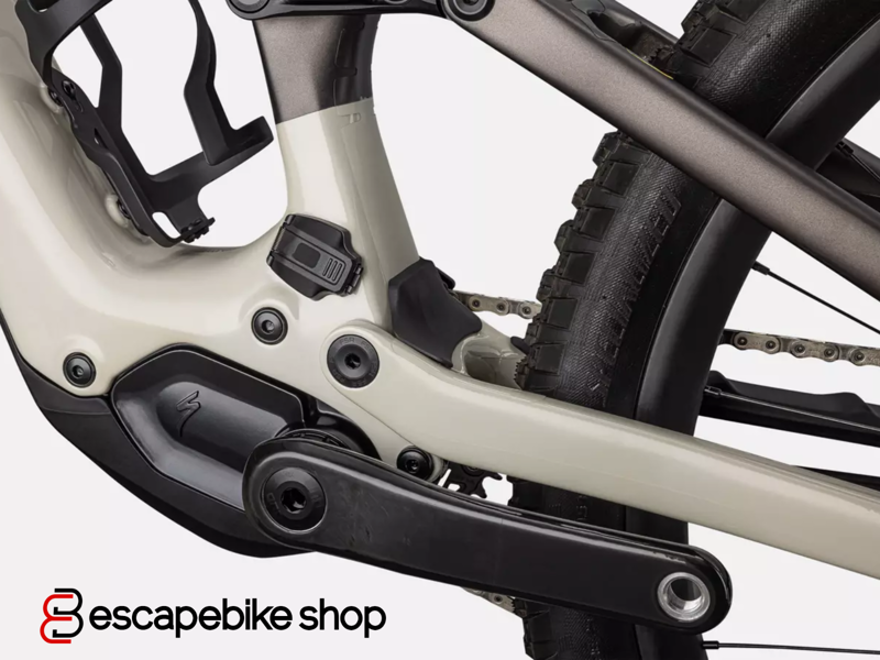 Specialized S-Works Turbo Levo SL - White Mountains/ Gunmetal/ Silver-7