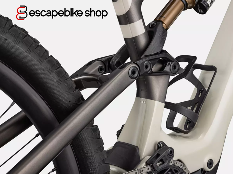 Specialized S-Works Turbo Levo SL - White Mountains/ Gunmetal/ Silver-8