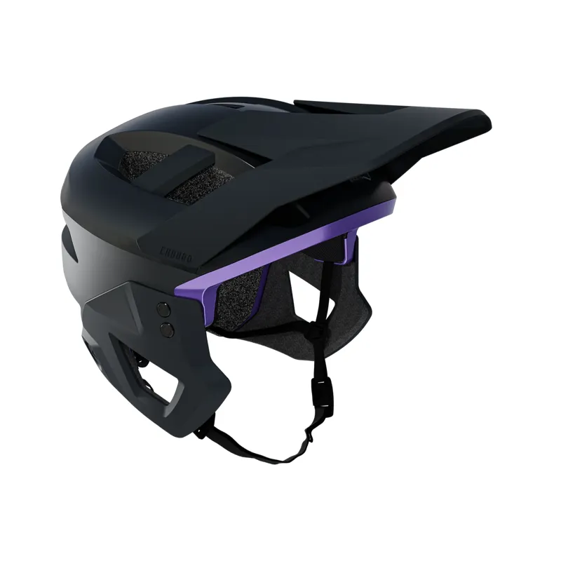 Leatt Helmet MTB Enduro 3.0 3in1 Full Face - Grey With Purple-5