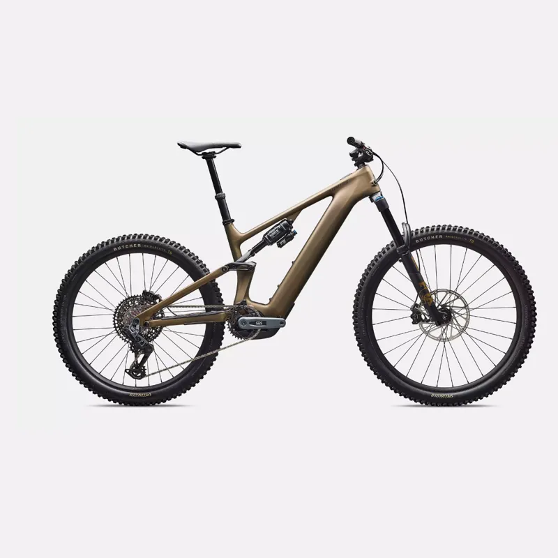 Specialized Levo 4 Expert E.Mountain Bike - Satin Burnt Gold Metallic/ Doppio