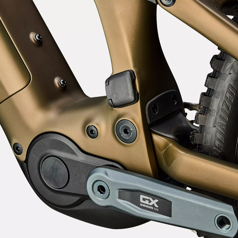 Specialized Levo 4 Expert E.Mountain Bike - Satin Burnt Gold Metallic/ Doppio-6