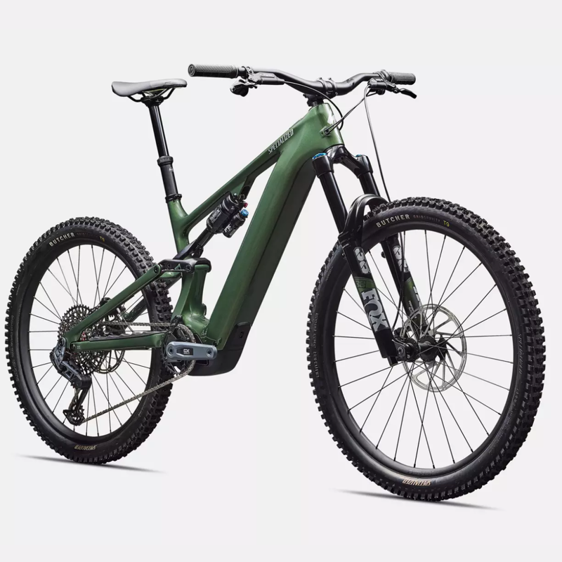 Specialized Levo 4 Expert E.Mountain Bike - Cypress Green Metallic/ Silver-1