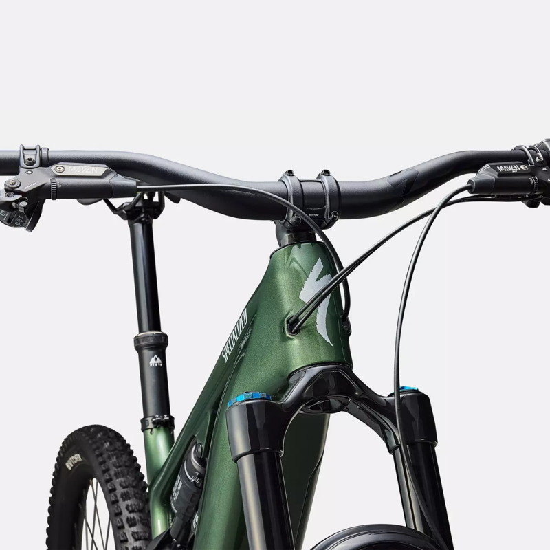 Specialized Levo 4 Expert E.Mountain Bike - Cypress Green Metallic/ Silver-4