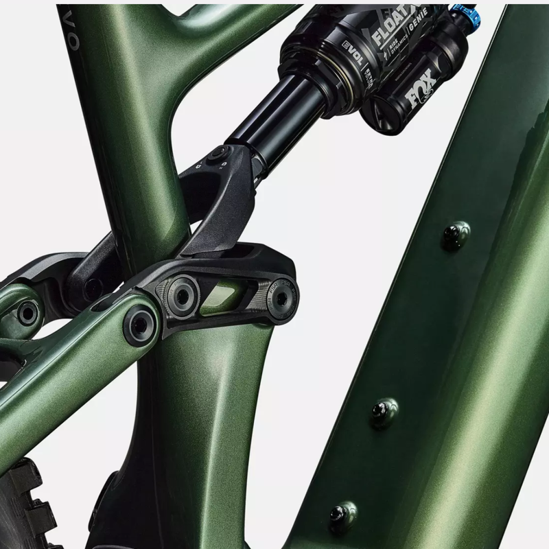 Specialized Levo 4 Expert E.Mountain Bike - Cypress Green Metallic/ Silver-7