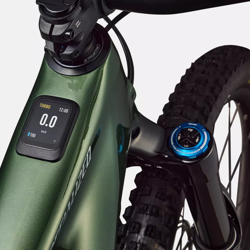 Specialized Levo 4 Expert E.Mountain Bike - Cypress Green Metallic/ Silver-8