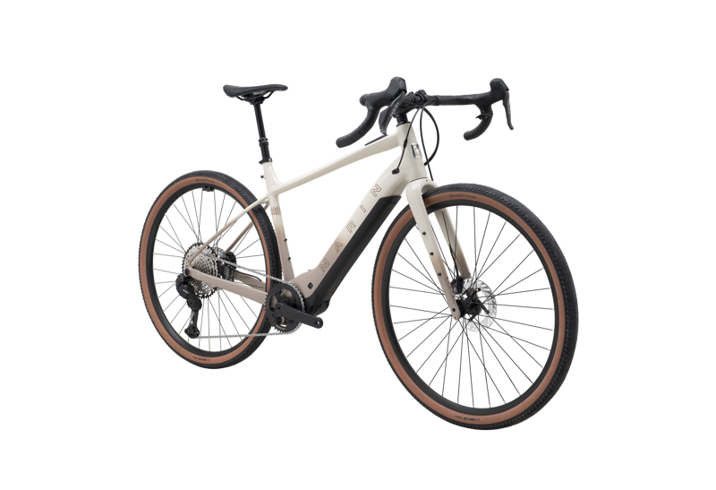 Marin Lombard E2 Gravel Bosch SX E.Bike - Gloss White/ Grey-1