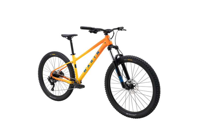 Marin San Quentin 1 27.5 Inch Wheel Hardtail Mountain Bike - Yellow Fade-1