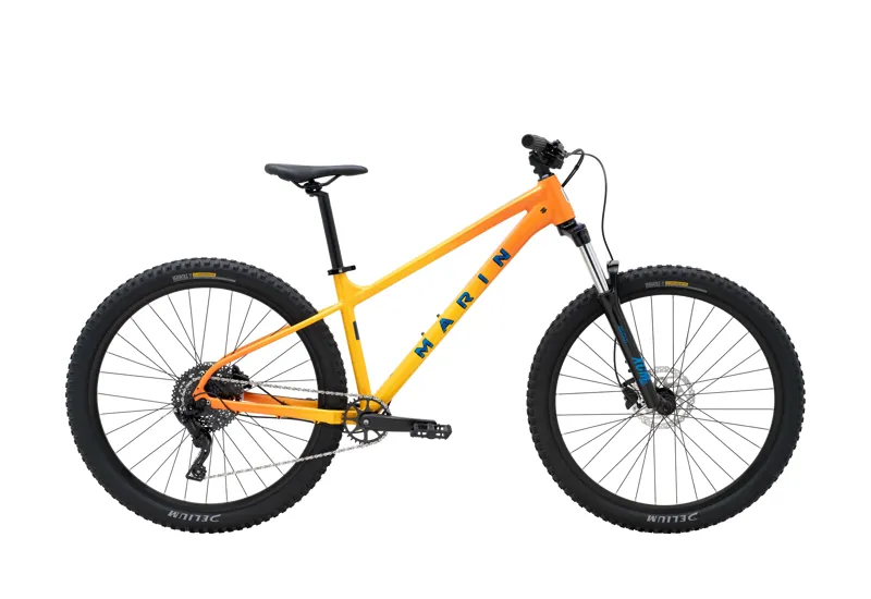 Marin San Quentin 1 27.5 Inch Wheel Hardtail Mountain Bike - Yellow Fade