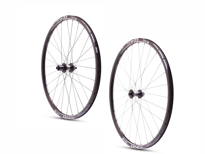 M.Wheel DT Swiss 370 Hub/ G540 TLR Rim 700c Gravel Bike Wheels - Black