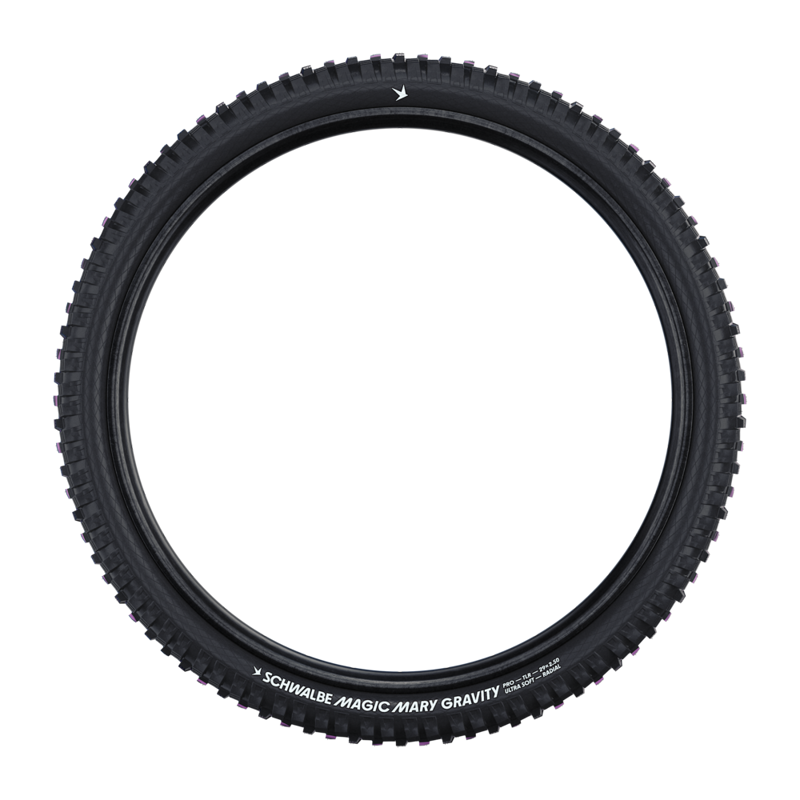 Schwalbe Magic Mary Radial Trail Pro Ultra Soft TLR Tyre - Black-2
