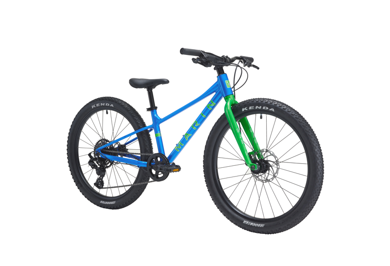 Marin Bear Valley 24 Kids Mountain Bike - Blue/ Green-1