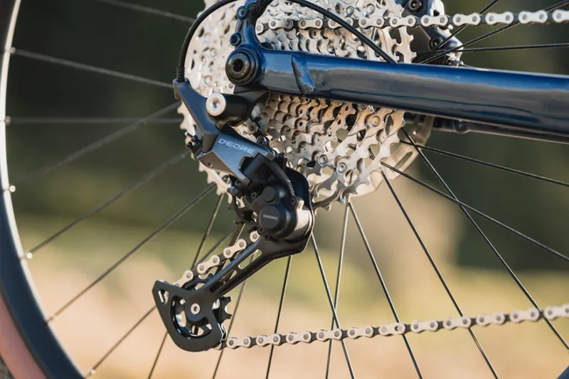 Marin DSX E Flat Bar Gravel Hybrid E.Bike - Gloss Dark Blue-5