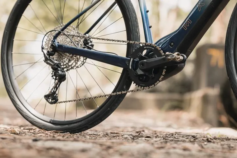 Marin Lombard E1 Gravel Bosch SX E.Bike - Blue Charcoal/ Tan-8