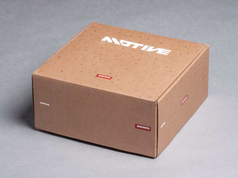 SRAM Motive Ultimate Stealth Expert Kit - Black/ Teal Splatter-4