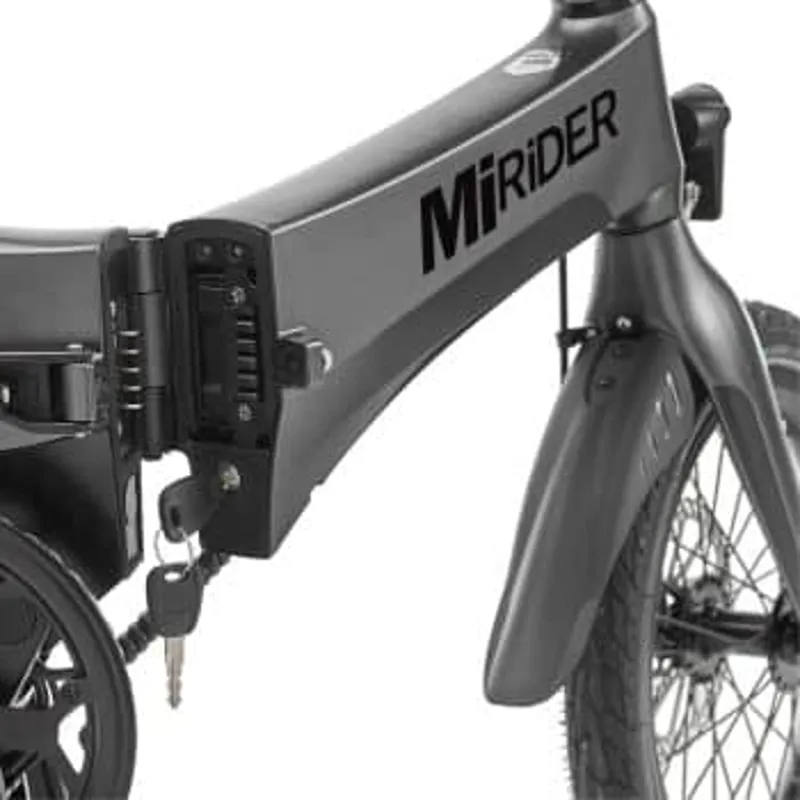 MiRiDER One 16 Folding E-Bike - Onyx Grey-5