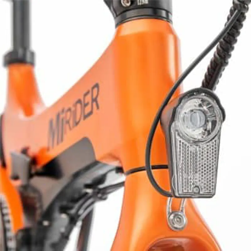 MiRiDER One 16 Folding E-Bike - Ember Orange-3