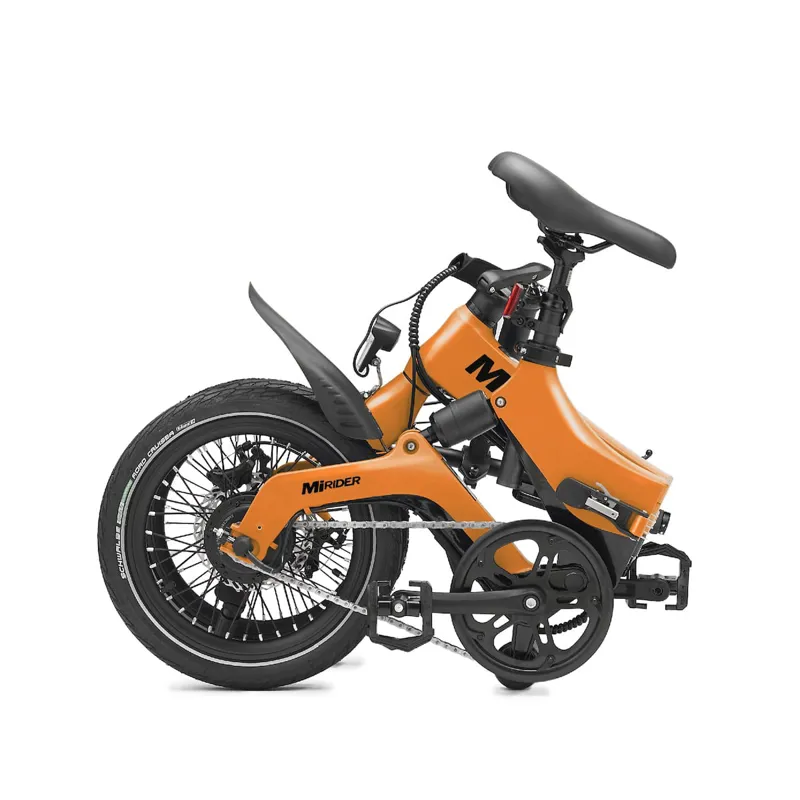 MiRiDER One GB3 16 Folding E-Bike - Ember Orange-1