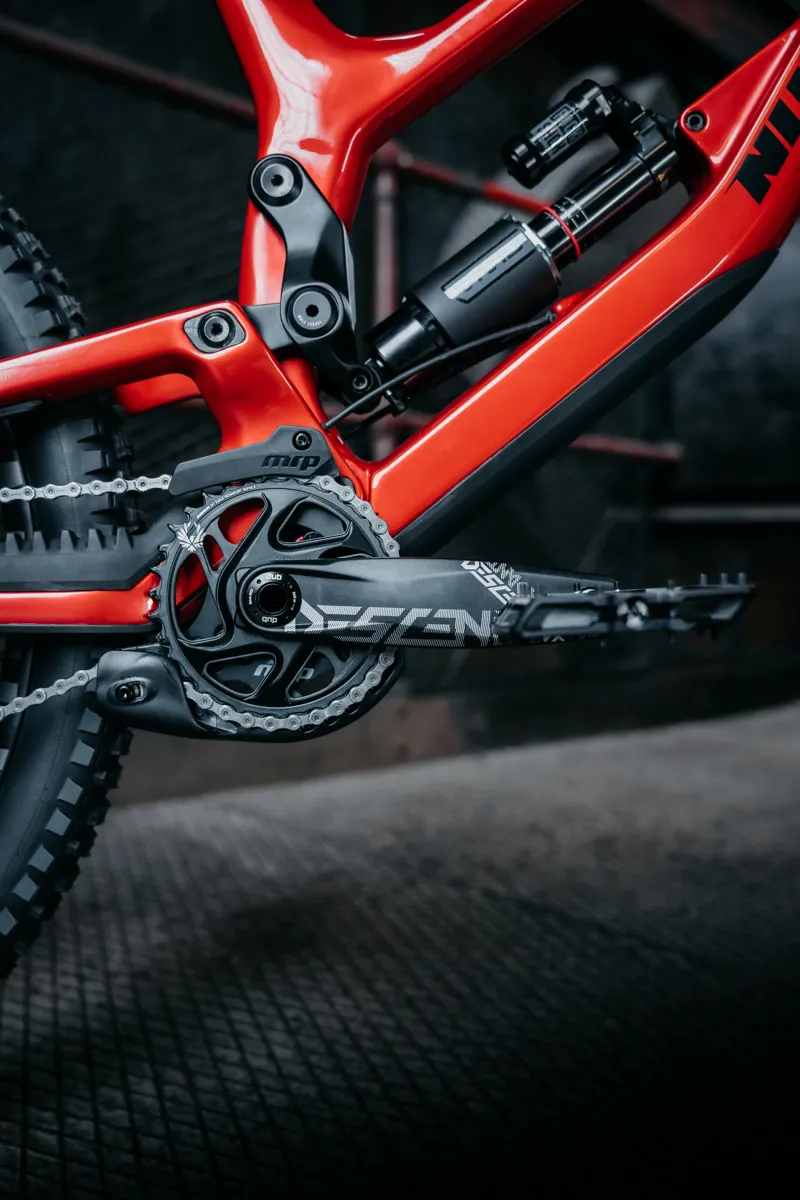 Nukeproof Dissent Carbon Pro 297 GXDH Downhill Bike - Red/ Black-3