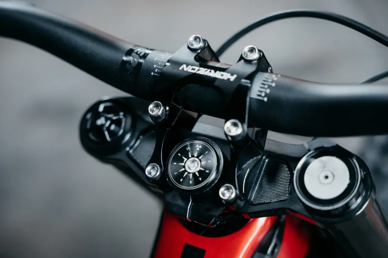 Nukeproof Dissent Carbon Pro 297 GXDH Downhill Bike - Red/ Black-4