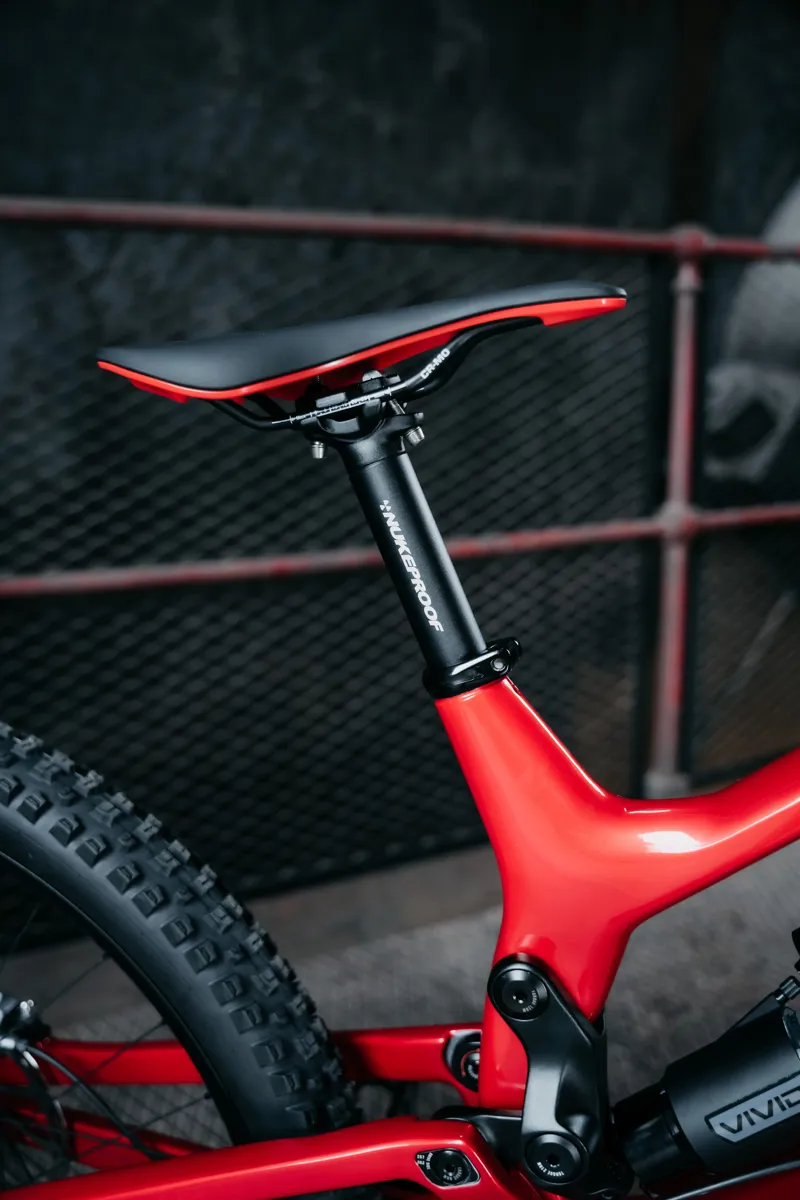 Nukeproof Dissent Carbon Pro 297 GXDH Downhill Bike - Red/ Black-5