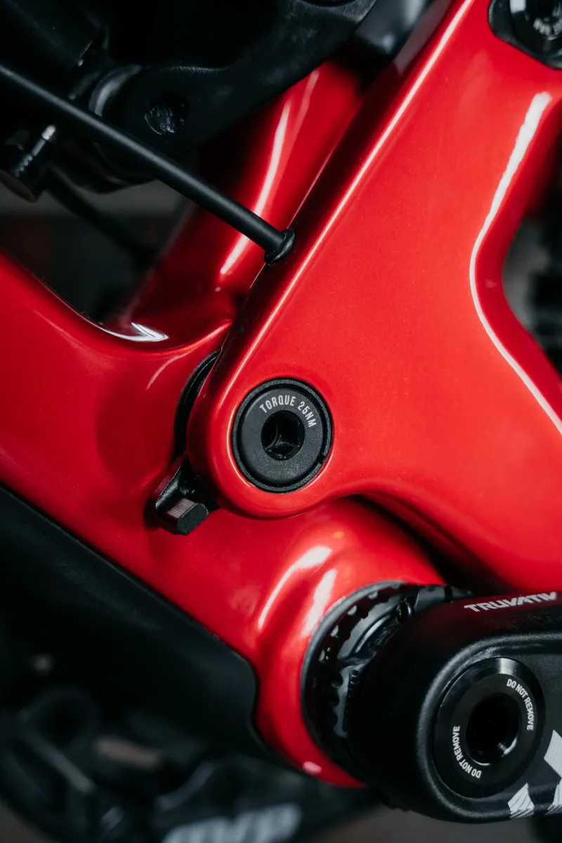 Nukeproof Dissent Carbon Pro 297 GXDH Downhill Bike - Red/ Black-10