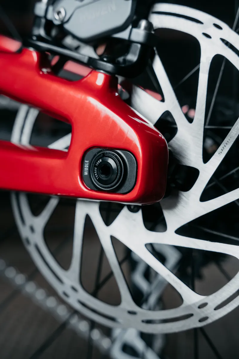 Nukeproof Dissent Carbon Pro 297 GXDH Downhill Bike - Red/ Black-12