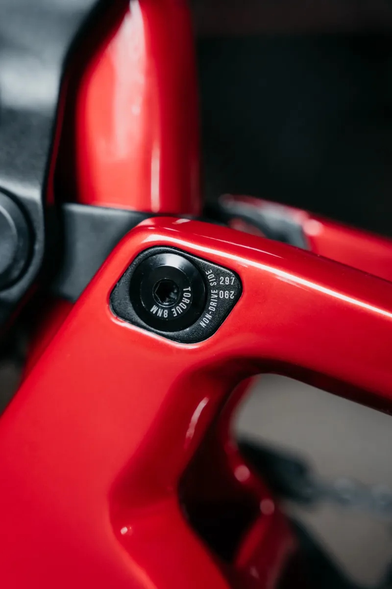 Nukeproof Dissent Carbon Pro 297 GXDH Downhill Bike - Red/ Black-11