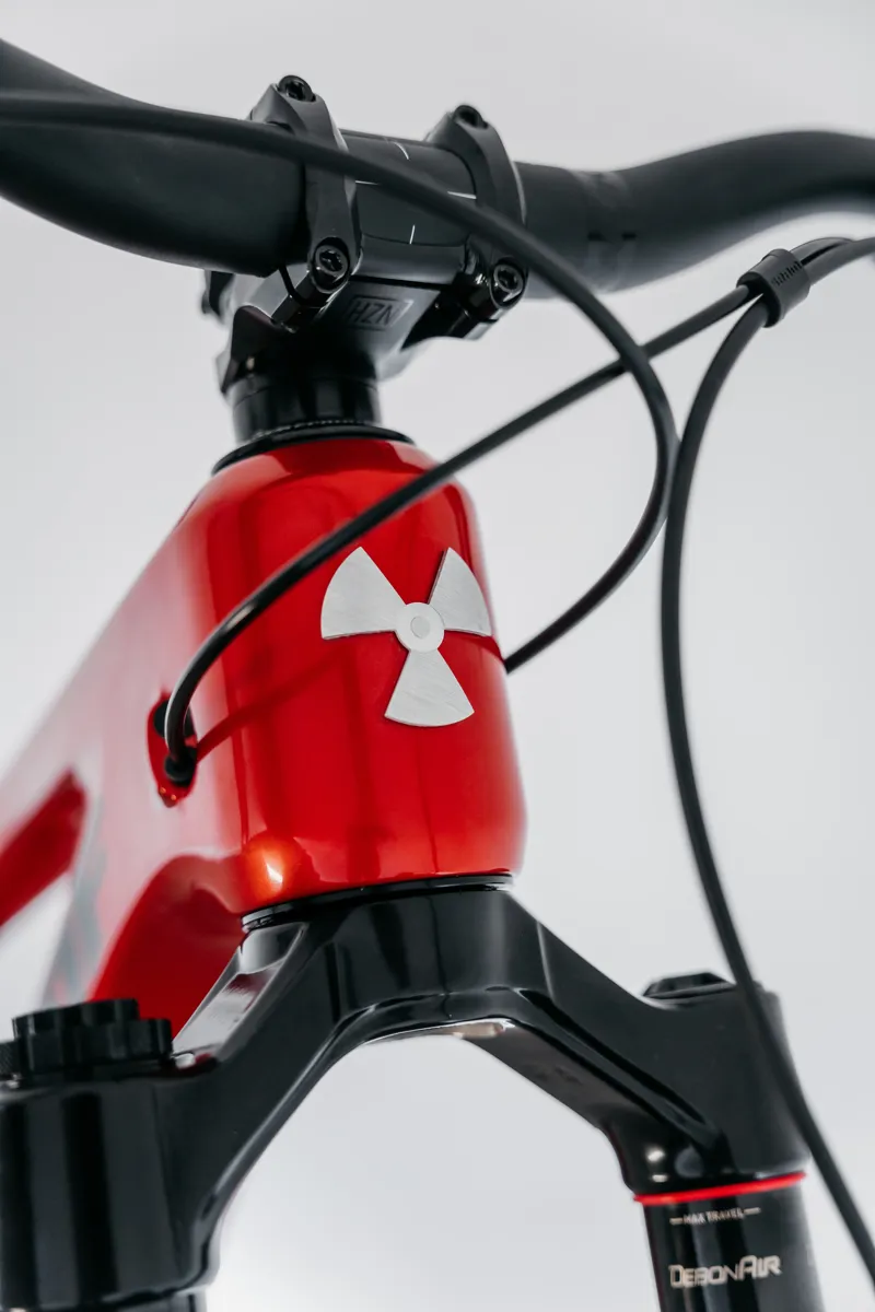 Nukeproof Giga 297 Carbon Pro T-GX Full Suspension Mountian Bike - Red-3