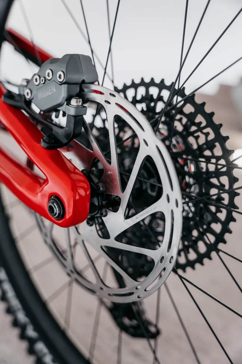 Nukeproof Giga 297 Carbon Pro T-GX Full Suspension Mountian Bike - Red-8