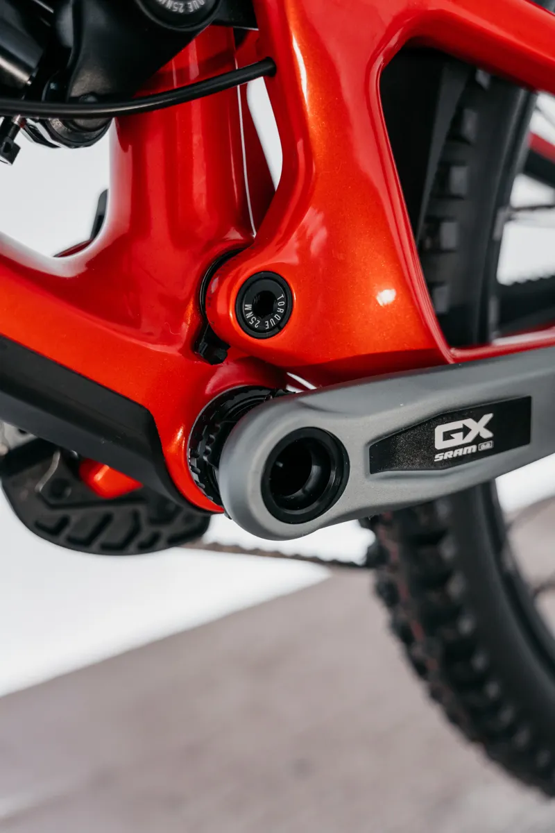 Nukeproof Giga 297 Carbon Pro T-GX Full Suspension Mountian Bike - Red-5