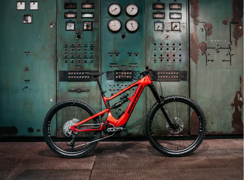 Nukeproof Megawatt Carbon 297 Pro T-GX E.MTB - Gloss Red/ Black-1