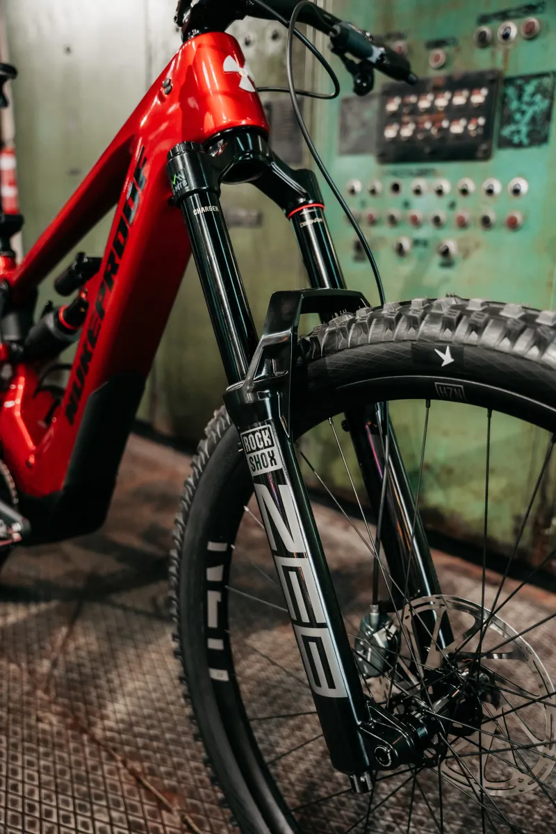 Nukeproof Megawatt Carbon 297 Pro T-GX E.MTB - Gloss Red/ Black-6