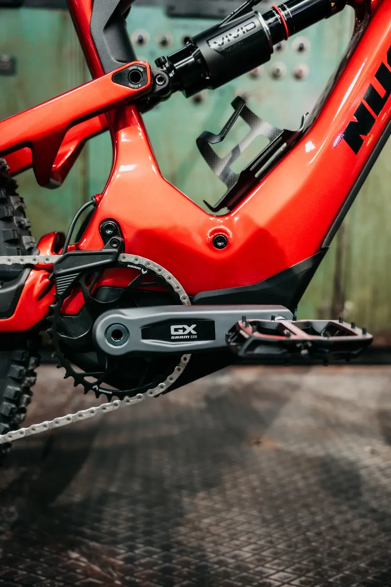 Nukeproof Megawatt Carbon 297 Pro T-GX E.MTB - Gloss Red/ Black-2