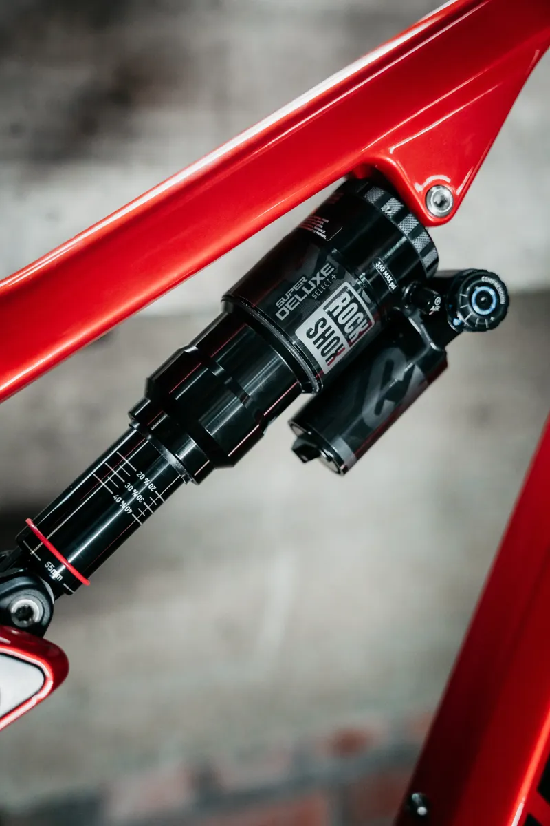 Nukeproof Reactor Carbon RS 29 T-GX Mountain Bike - Gloss Candy Red-12