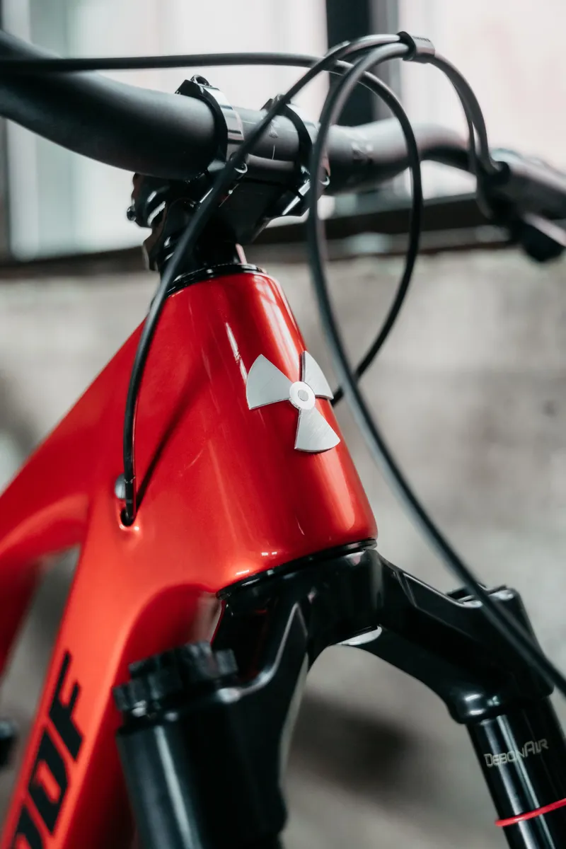 Nukeproof Reactor Carbon RS 29 T-GX Mountain Bike - Gloss Candy Red-10