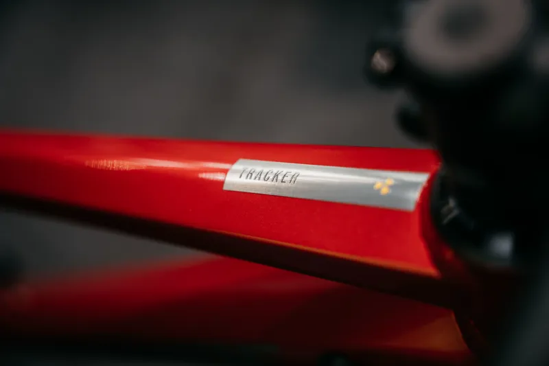 Nukeproof Tracker Comp Cues 1x10 Hardtail Mountain Bike - Gloss Red/ Silver-5