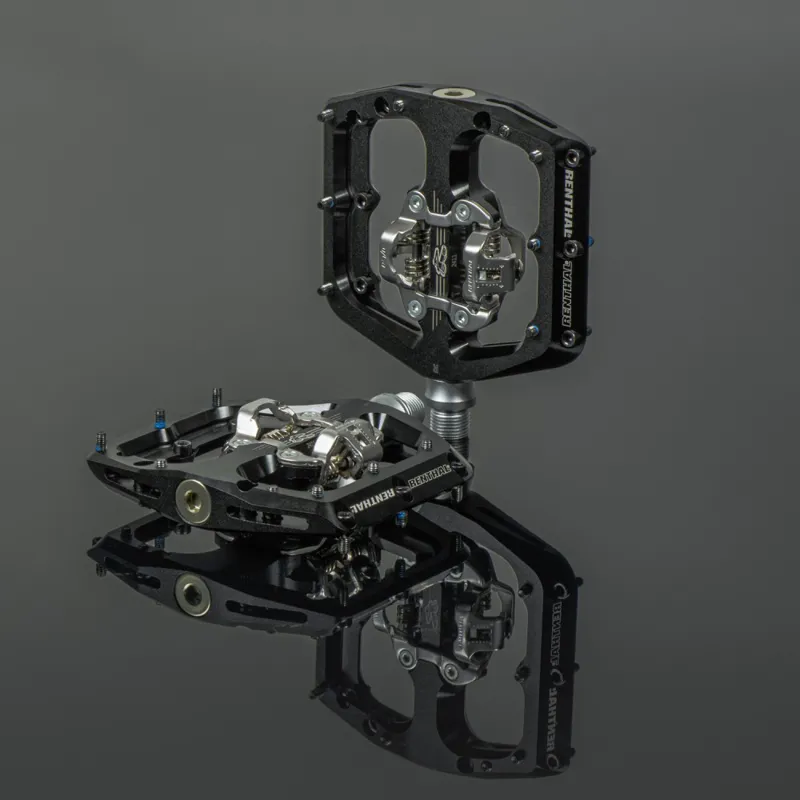 Renthal Revo-DHC Clip Platform Clipless Pedals - Black-1