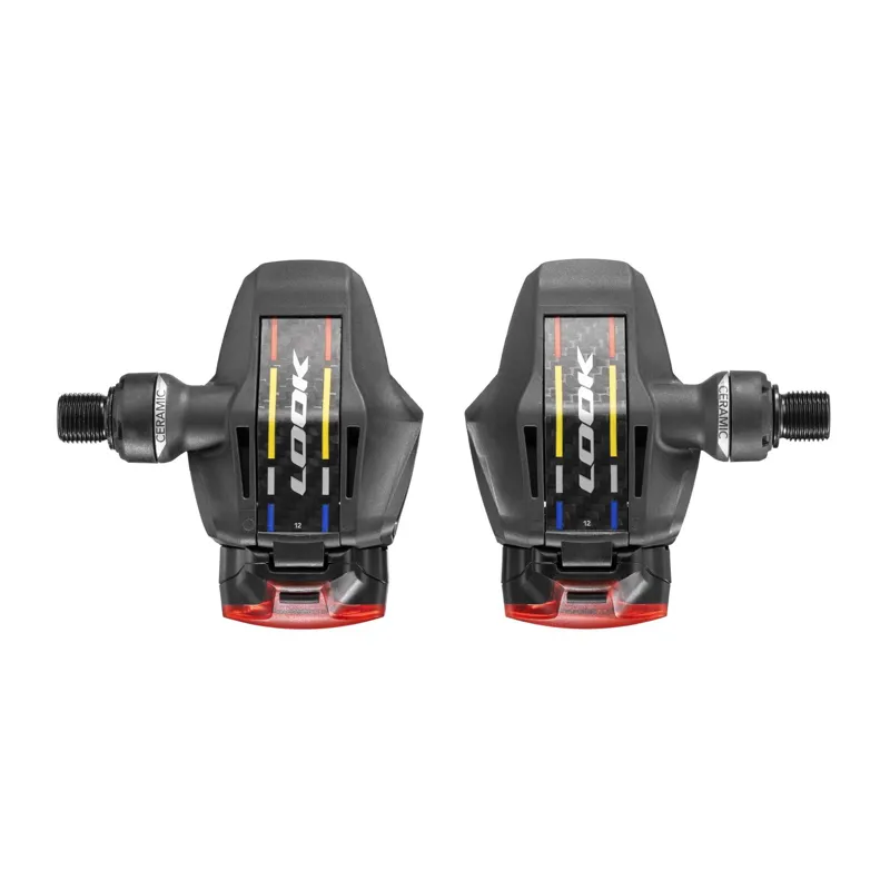 LOOK Keo 2 Max Vision Clipless Road Pedals With LED Light - Black-4