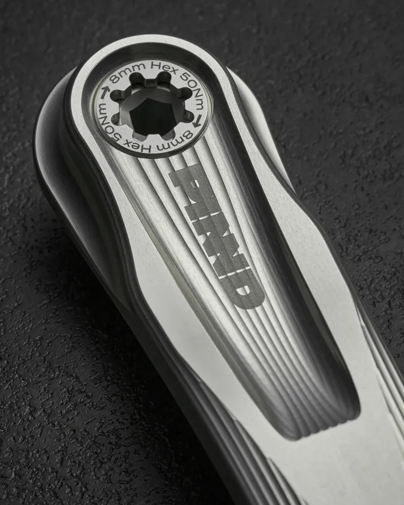 Pinnd Bosch Gen5/ ISIS Narrow E-Bike Cranks - Natural Silver-2