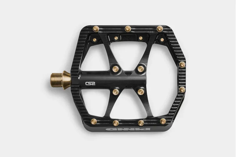 Pinnd CS2+ Flat Pedals - Black/ Copper-1