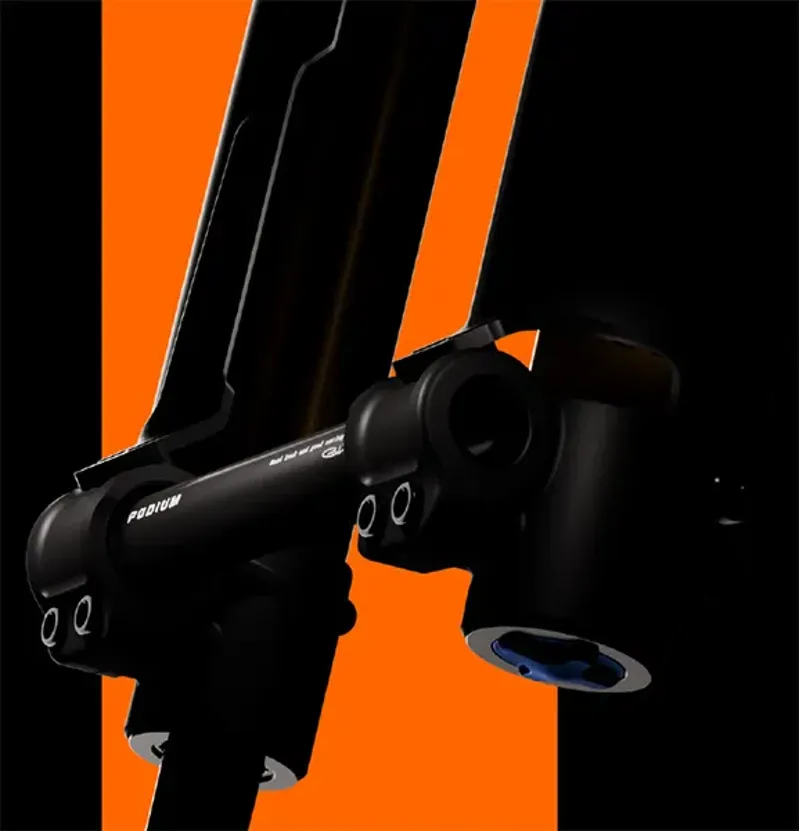 FOX Podium Factory GRIP X2 Suspension Forks - Black-3