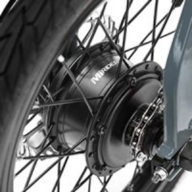 MiRiDER One 16 Folding E-Bike - Acid Green-2