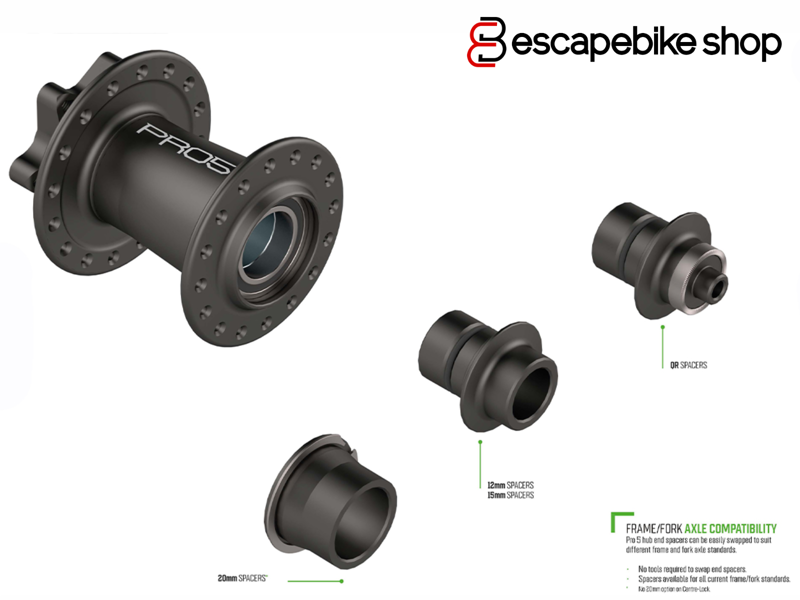 Hope Pro 5 / Fortus 30 SC 6 Bolt 29 Inch Front Wheel - Silver-1