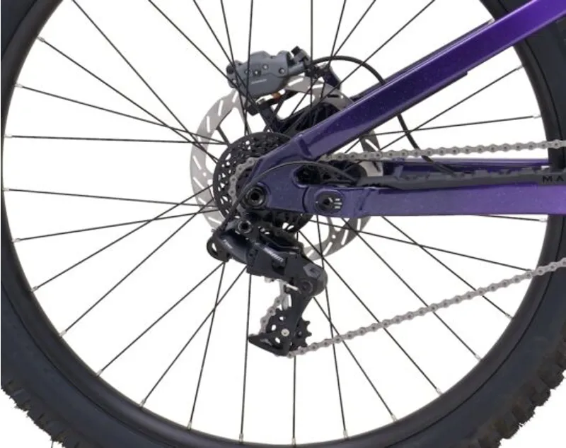 Marin Quake Downhill Mountain Bike - Purple/ Violet Fade-4