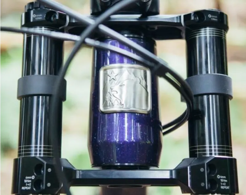 Marin Quake Downhill Mountain Bike - Purple/ Violet Fade-3