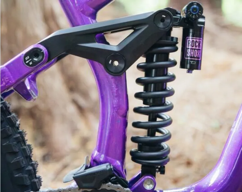 Marin Quake Downhill Mountain Bike - Purple/ Violet Fade-7