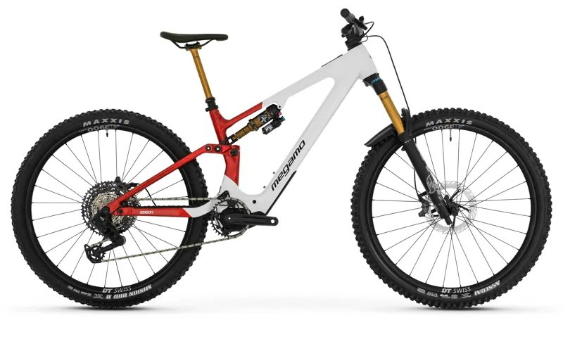 Megamo Reason AL 03 AXS E.Mountain Bike - White/ Red