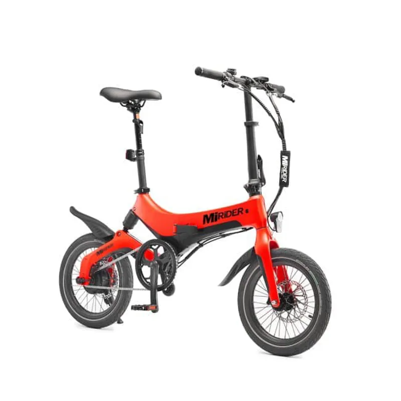 MiRiDER One 16 Folding E-Bike - Eclipse Red-1