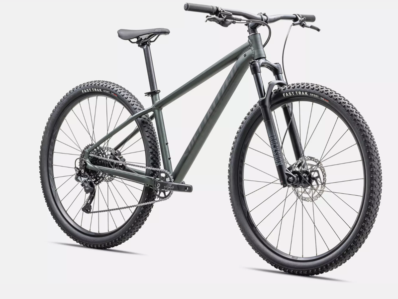 Specialized Rockhopper Comp KH 27.5 Mountain Bike - Metallic Oak Green-1