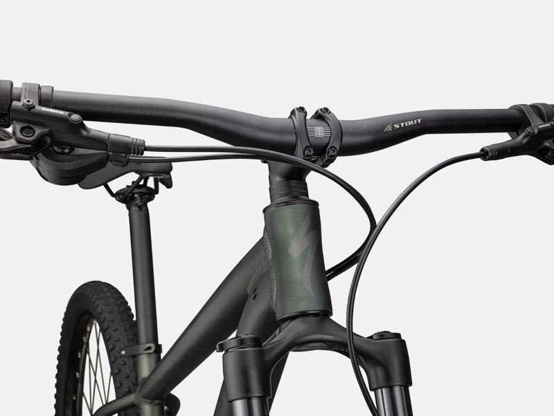 Specialized Rockhopper Comp KH 27.5 Mountain Bike - Metallic Oak Green-4